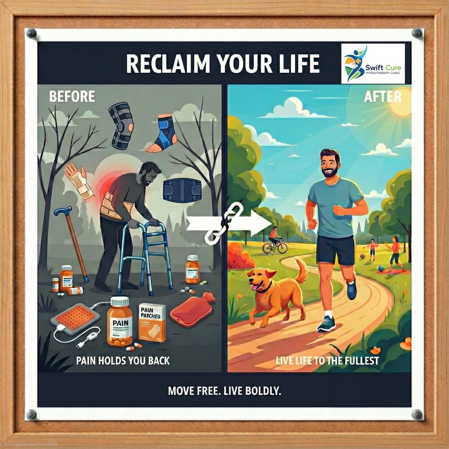 Movement & independence clinic poster